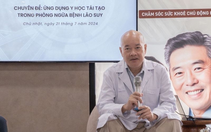 PGS. BS Phan Toàn Thắng chia sẻ và tư vấn chuyên sâu về y học tái tạo