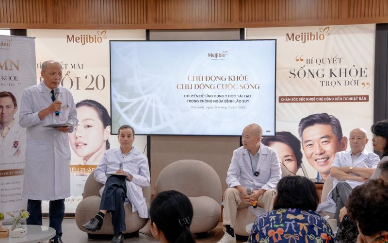 TS.BSCKII Nguyễn Tiến Dũng chia sẻ về ứng dụng y học tái tạo trong phòng ngừa bệnh lão suy